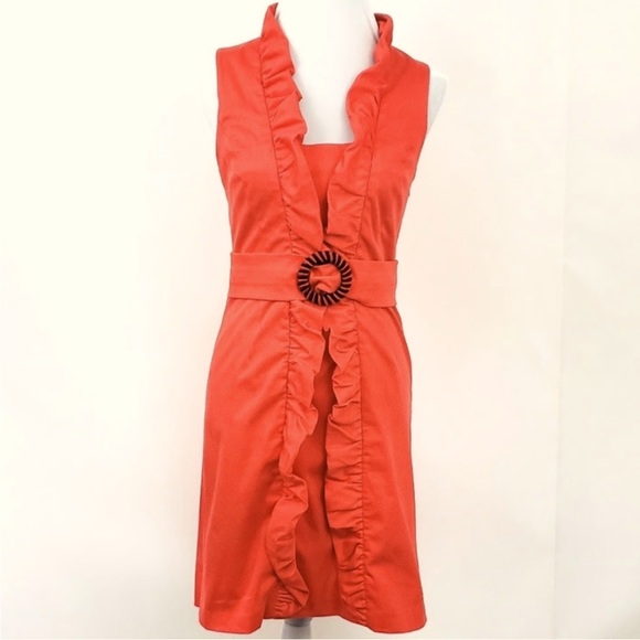 Milly of New York Danielle belted dress Size ~8 - Picture 1 of 4